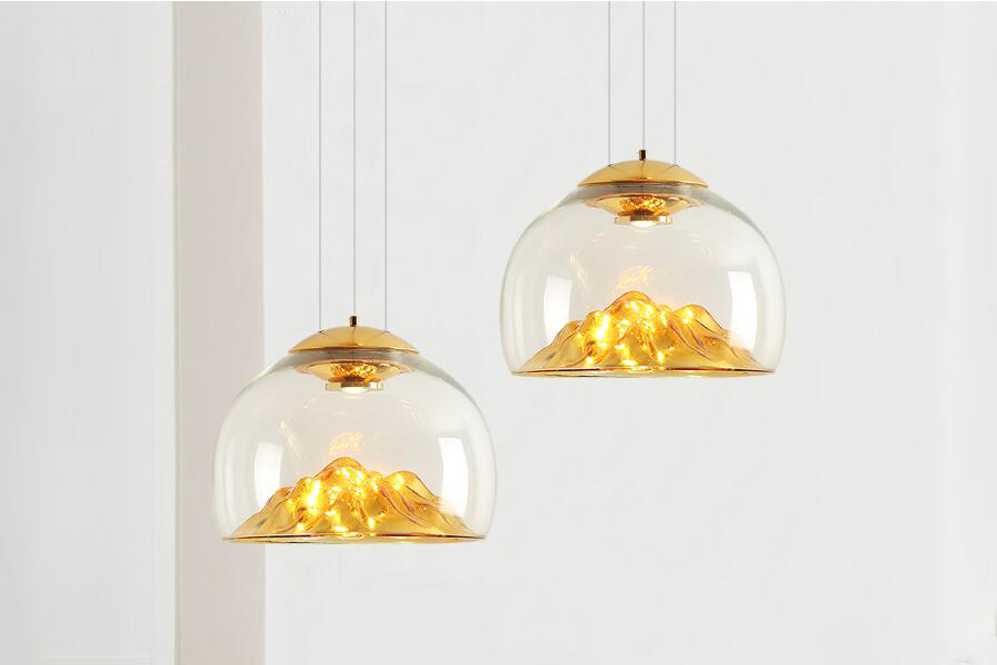 Glass Hanging Light Fixtures