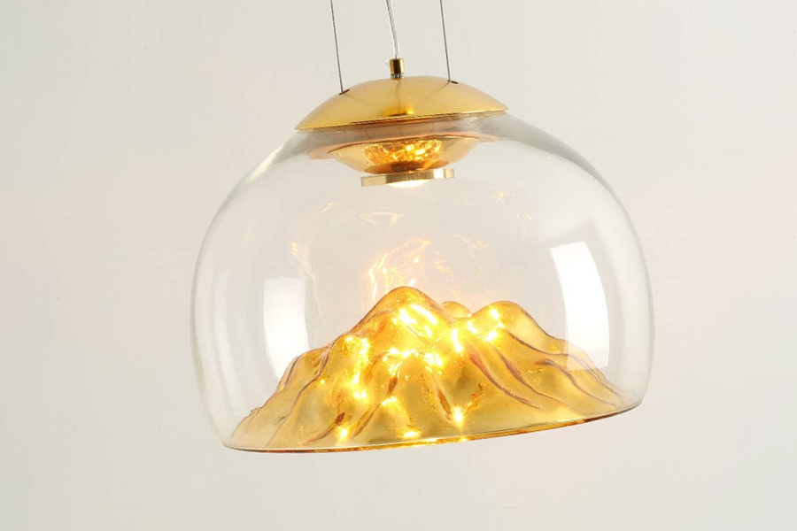 Glass Hanging Light Fixtures